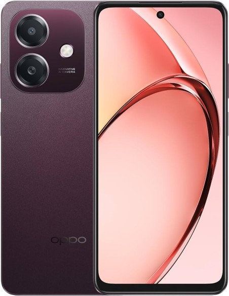 OPPO A60 5G 16,9 cm (6.67") SIM doble Android 14 USB Tipo C 4 GB 128 GB 5100 mAh Negro, Rojo