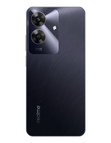 realme Note 60 17,1 cm (6.74") SIM doble Android 14 4G USB Tipo C 4 GB 128 GB 5000 mAh Negro, Color mármol