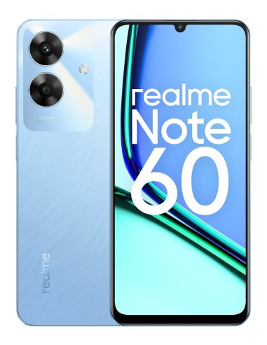 realme Note 60 17,1 cm (6.75") SIM doble Android 14 4G USB Tipo C 6 GB 128 GB 5000 mAh Azul