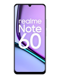 realme Note 60 17,1 cm (6.75") SIM doble Android 14 4G USB Tipo C 6 GB 128 GB 5000 mAh Negro, Color mármol