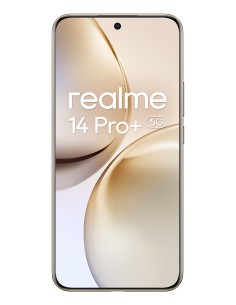 realme 14 Pro+ 5G 17,4 cm (6.83") SIM doble Android 15 USB Tipo C 12 GB 512 GB 6000 mAh Perlado, Blanco