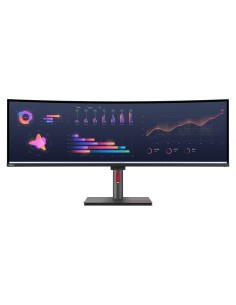 Lenovo ThinkVision P49w-30 LED display 124,5 cm (49") 5120 x 1440 Pixeles DQHD Negro 2
