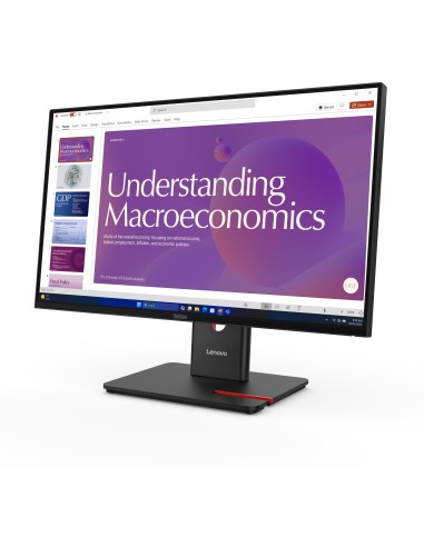 Lenovo ThinkVision T24D-40 LED display 60,5 cm (23.8") 1920 x 1080 Pixeles Full HD LCD Negro