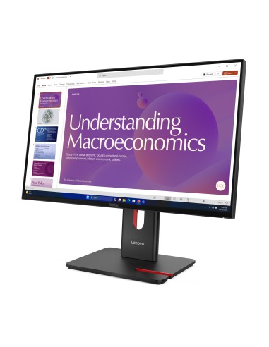 Lenovo ThinkVision T24D-40 LED display 60,5 cm (23.8") 1920 x 1080 Pixeles Full HD LCD Negro