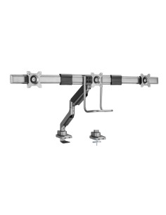 Equip Soporte de sobremesa para monitor triple de 17"-27 2