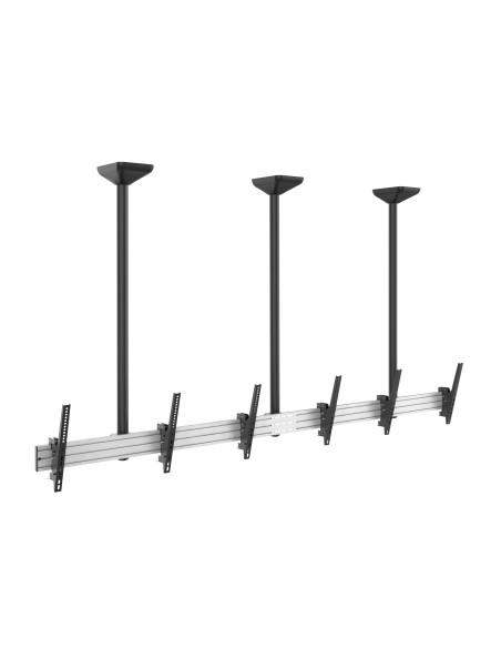 Equip Soporte de techo para triple pantalla de 45"-50