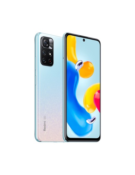 Xiaomi Redmi Note 11S 5G 16,8 cm (6.6") SIM doble Android 11 USB Tipo C 4 GB 128 GB 5000 mAh Azul