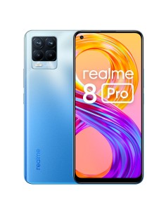 realme 8 Pro 16,3 cm (6.4") SIM doble Android 11 4G USB Tipo C 8 GB 128 GB 4500 mAh Azul