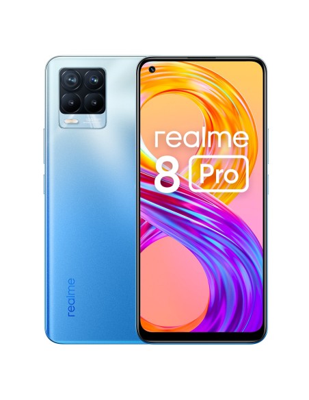 realme 8 Pro 16,3 cm (6.4") SIM doble Android 11 4G USB Tipo C 8 GB 128 GB 4500 mAh Azul