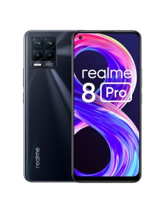 realme 8 Pro 16,3 cm (6.4") SIM doble Android 11 4G USB Tipo C 8 GB 128 GB 4500 mAh Negro
