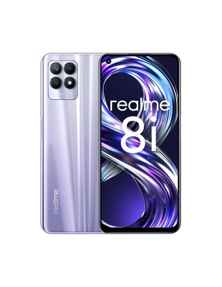 realme 8i 16,8 cm (6.6") SIM doble Android 11 4G USB Tipo C 4 GB 64 GB 5000 mAh Púrpura