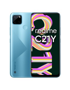 realme C C21Y 16,5 cm (6.5") SIM doble Android 11 4G MicroUSB 4 GB 64 GB 5000 mAh Azul