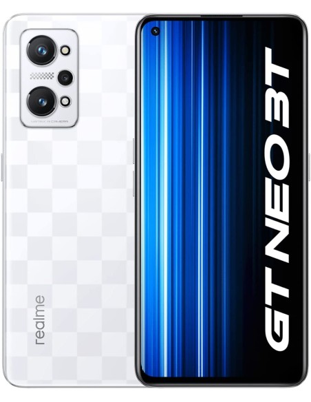 realme GT RMGTNEO3T-W128 smartphones 16,8 cm (6.62") SIM doble Android 12 5G USB Tipo C 8 GB 128 GB 5000 mAh Blanco