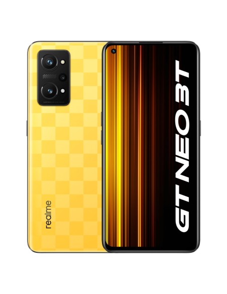 realme GT Neo3T 16,8 cm (6.62") SIM doble Android 12 5G USB Tipo C 8 GB 128 GB 5000 mAh Amarillo