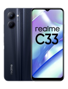 realme C33 16,5 cm (6.5") SIM doble Android 12 4G MicroUSB 4 GB 64 GB 5000 mAh Negro