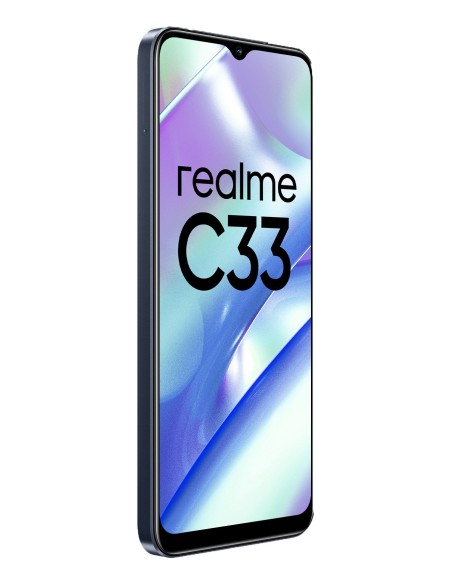 realme C 33 C33 16,5 cm (6.5") SIM doble Android 12 4G MicroUSB 4 GB 128 GB 5000 mAh Negro