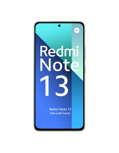 Xiaomi Redmi Note 13 16,9 cm (6.67") Ranura híbrida Dual SIM Android 13 4G USB Tipo C 8 GB 512 GB 5000 mAh Verde, Color menta