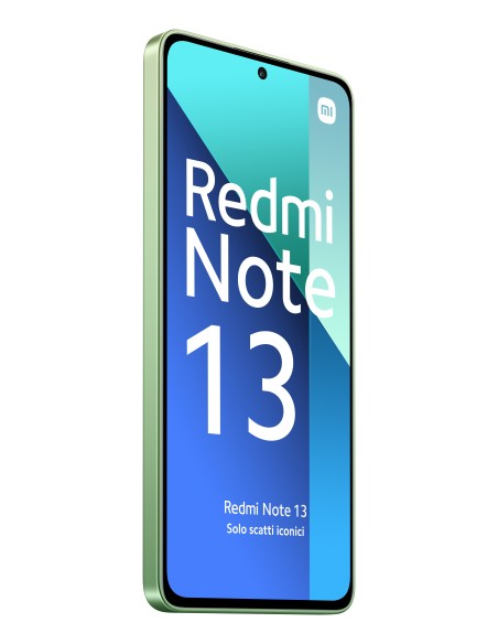 Xiaomi Redmi Note 13 16,9 cm (6.67") Ranura híbrida Dual SIM Android 13 4G USB Tipo C 8 GB 512 GB 5000 mAh Verde, Color menta