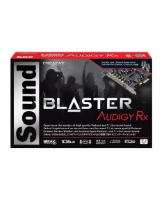 Creative Labs Sound Blaster Audigy Rx Interno 7.1 canales PCI-E 2