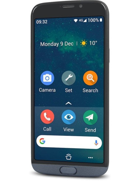 Doro 8050 13,8 cm (5.45") SIM única Android 9.0 4G USB Tipo C 2 GB 16 GB 3000 mAh Negro