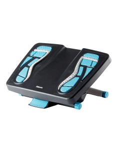 Fellowes 8068001 soporte para el apoyo de pies Azul, Carbón vegetal, Gris