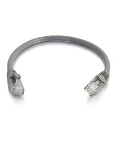 C2G Cable de conexión de red de 5 m Cat5e sin blindaje y con funda (UTP), color gris 2