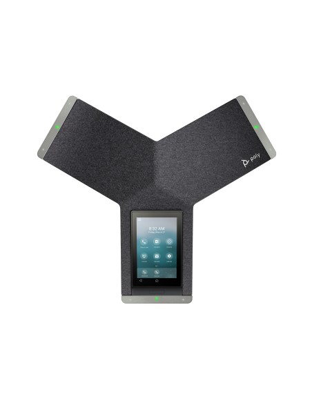 HP Poly Teléfono de conferencias IP Poly Trio C60, con radio y habilitado para alimentación a través de Ethernet (PoE)