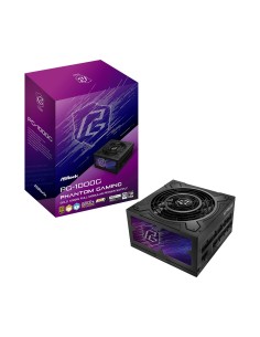 Asrock Phantom Gaming PG-1000G unidad de fuente de alimentación 750 W 20+4 pin ATX ATX Negro