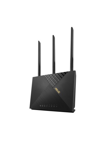 ASUS 4G-AX56 router inalámbrico Gigabit Ethernet Doble banda (2,4 GHz   5 GHz) Negro