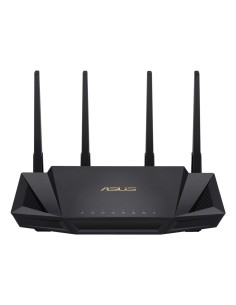 ASUS RT-AX58U router inalámbrico Gigabit Ethernet Doble banda (2,4 GHz   5 GHz) Negro