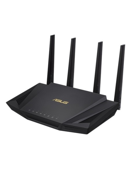 ASUS RT-AX58U router inalámbrico Gigabit Ethernet Doble banda (2,4 GHz   5 GHz) Negro