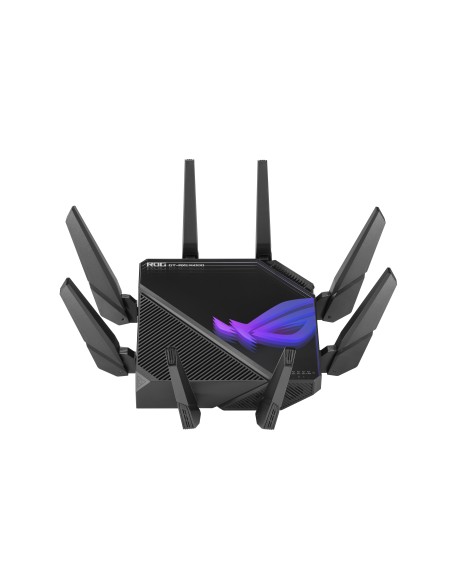 ASUS ROG Rapture GT-AXE16000 router inalámbrico 10 Gigabit Ethernet Tribanda (2.4 GHz   5 GHz   6 GHz) Negro