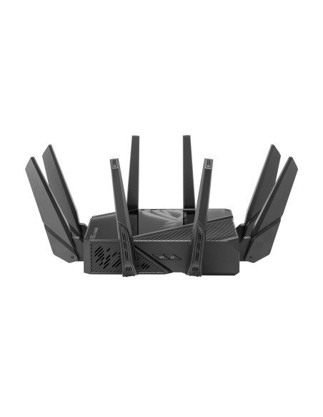 ASUS ROG Rapture GT-AXE16000 router inalámbrico 10 Gigabit Ethernet Tribanda (2.4 GHz   5 GHz   6 GHz) Negro