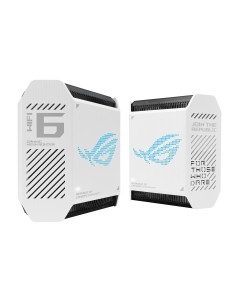 ASUS ROG Rapture GT6 (W-2-PK) Tribanda (2,4 GHz 5 GHz 5 GHz) Wi-Fi 6 (802.11ax) Blanco 4 Interno
