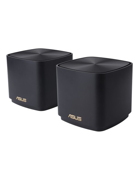 ASUS ZenWiFi XD4 Plus (B-2-PK) Doble banda (2,4 GHz   5 GHz) Wi-Fi 6 (802.11ax) Negro Interno