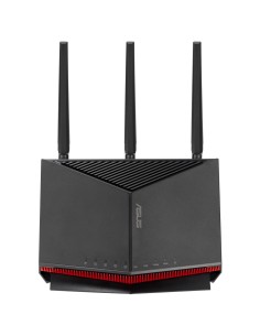 ASUS RT-BE86U router inalámbrico 10 Gigabit Ethernet Doble banda (2,4 GHz   5 GHz) Negro