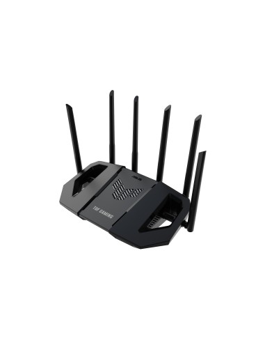 ASUS TUF Gaming BE6500 (TUF-BE6500) router inalámbrico 2.5 Gigabit Ethernet Doble banda (2,4 GHz   5 GHz) Negro