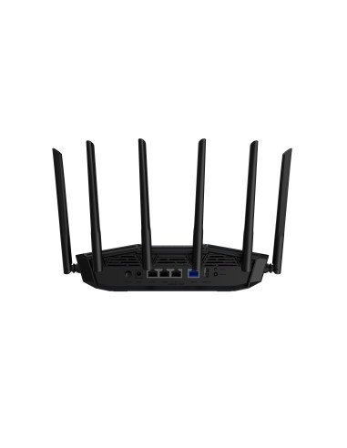 ASUS TUF Gaming BE6500 (TUF-BE6500) router inalámbrico 2.5 Gigabit Ethernet Doble banda (2,4 GHz   5 GHz) Negro