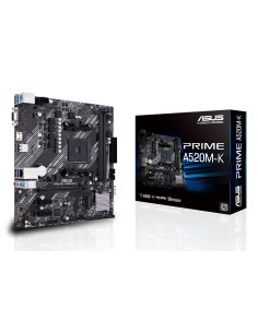 ASUS PRIME A520M-K AMD A520 Zócalo AM4 micro ATX