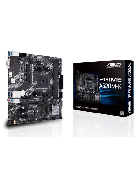 ASUS PRIME A520M-K AMD A520 Zócalo AM4 micro ATX