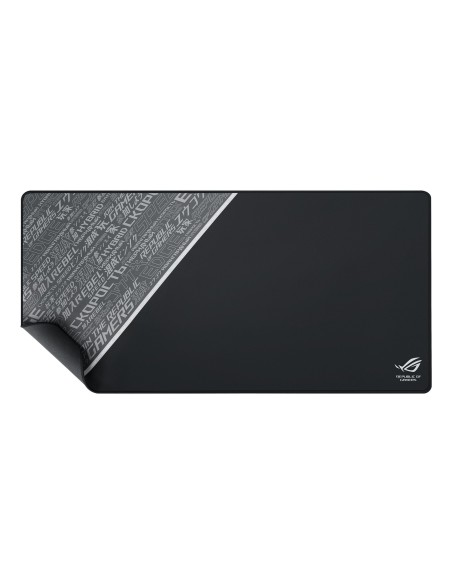 ASUS ROG Sheath BLK LTD Alfombrilla de ratón para juegos Negro, Gris, Blanco
