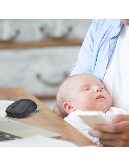 Logitech M220 Silent ratón Oficina Ambidextro RF inalámbrico Óptico 1000 DPI