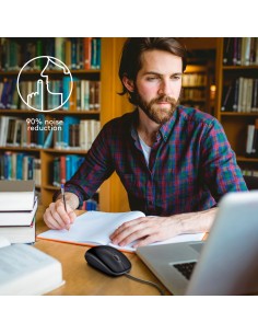 Logitech B110 Silent ratón Oficina Ambidextro USB tipo A Óptico 1000 DPI 2