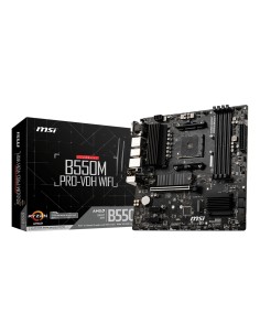 MSI B550M PRO-VDH WIFI placa base AMD B550 Zócalo AM4 micro ATX