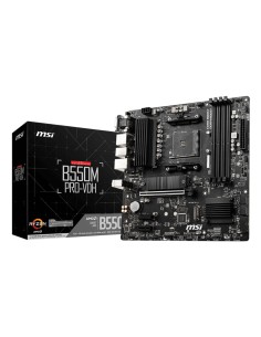 MSI B550M PRO-VDH placa base AMD B550 Zócalo AM4 micro ATX
