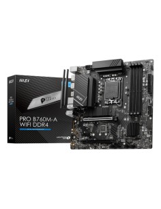 MSI PRO B760M-A WIFI DDR4 placa base Intel B760 LGA 1700 micro ATX