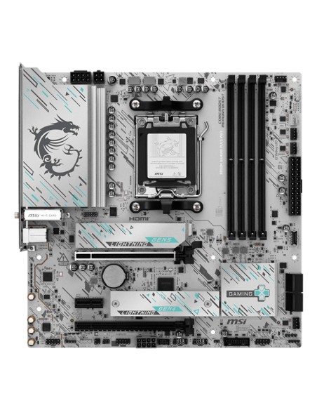 MSI B850M GAMING PLUS WIFI AMD B850 Zócalo AM5 micro ATX