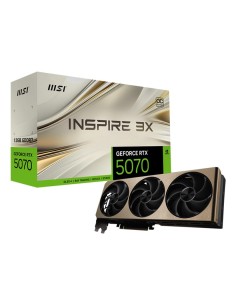 MSI GeForce RTX 5070 12G INSPIRE 3X OC NVIDIA 12 GB GDDR7