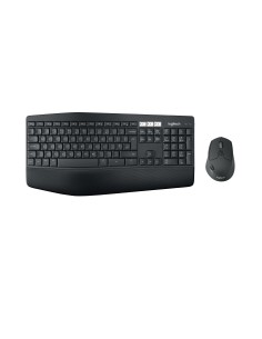 Logitech 920-008224 teclado Ratón incluido Universal RF Wireless + Bluetooth QWERTY Inglés del Reino Unido Negro