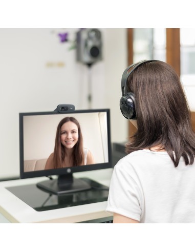 Logitech 960-001063 cámara web 3 MP 1280 x 720 Pixeles USB Gris Oscuro